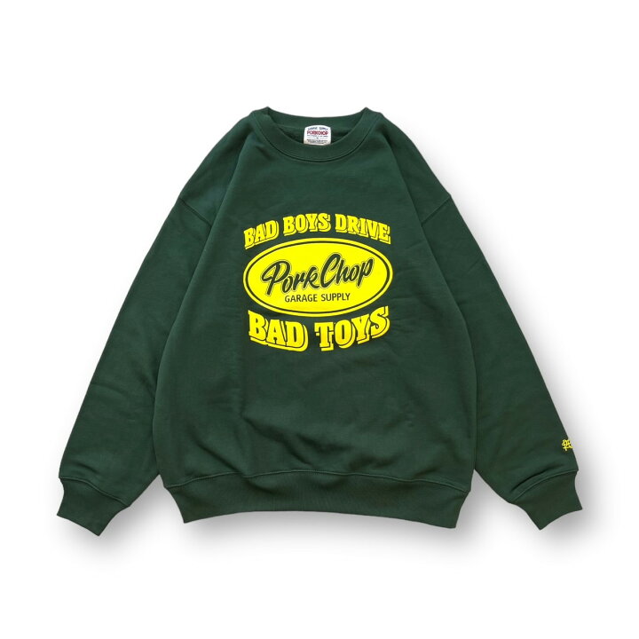 楽天市場】ポークチョップ・PORKCHOP 23SS BAD TOYS SWEAT 状態SS 