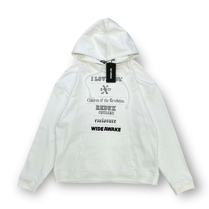 楽天市場】ラフシモンズ・RAF SIMONS 21SS HOODIE I LOVE YOU 状態SS 