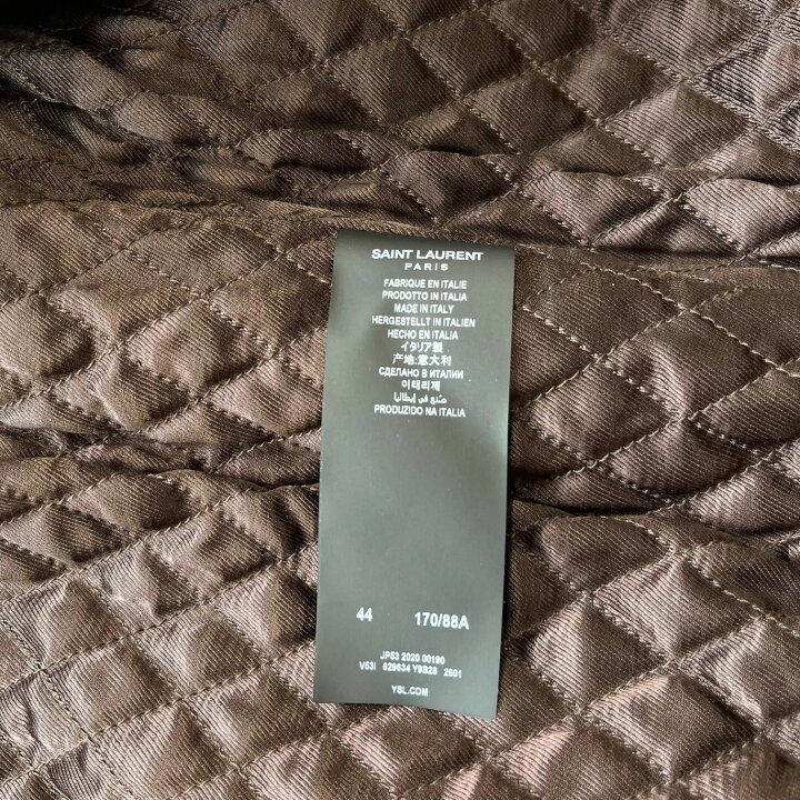 楽天市場】サンローラン・SAINT LAURENT コーデュロイ＆シアリング  