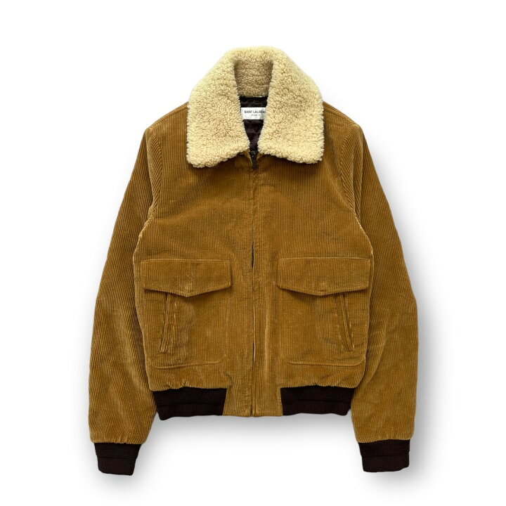 楽天市場】サンローラン・SAINT LAURENT コーデュロイ＆シアリング  