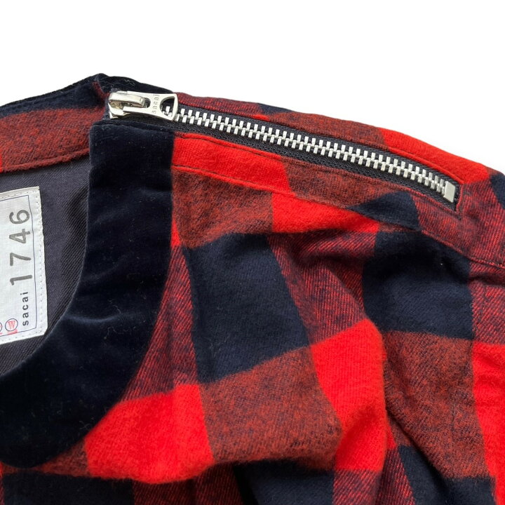 楽天市場】サカイ・sacai BUFFALO CHECK PULLOVER 状態B バッファロー  