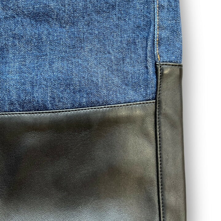 楽天市場】シュタイン・stein 22SS Leather Combination Denim Jeans 