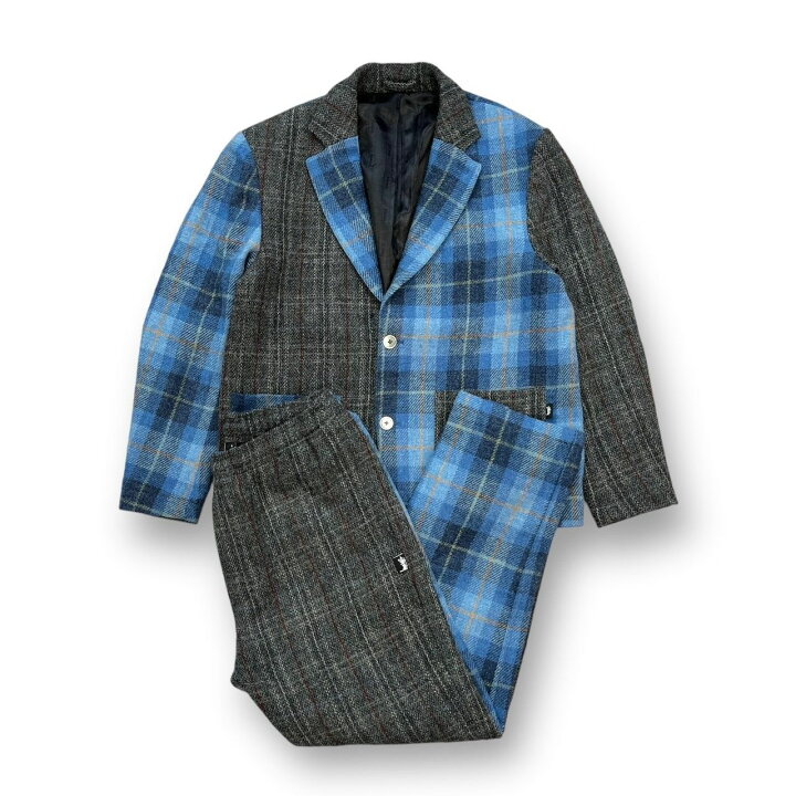 楽天市場】ステューシー × ハリスツイード・STUSSY × HARRIS TWEED Mix 
