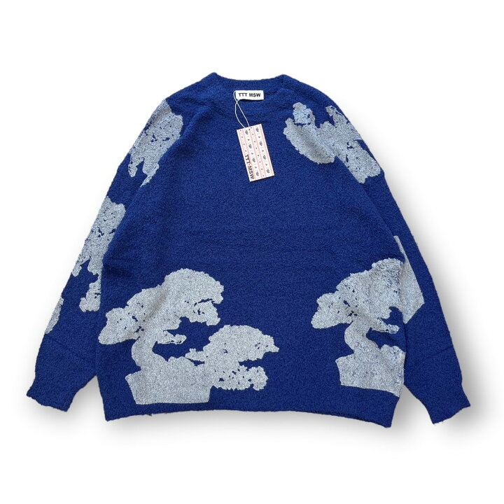 楽天市場】ティー・TTT MSW 22SS Bonsai Stencil Knit 状態SS 盆栽 