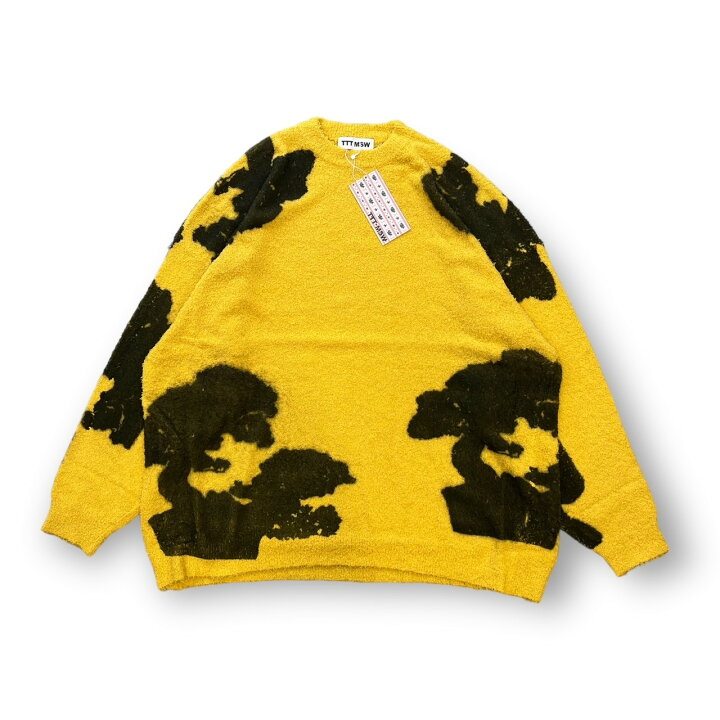 楽天市場】ティー・TTT MSW 22SS Bonsai Stencil Knit 状態SS 盆栽 