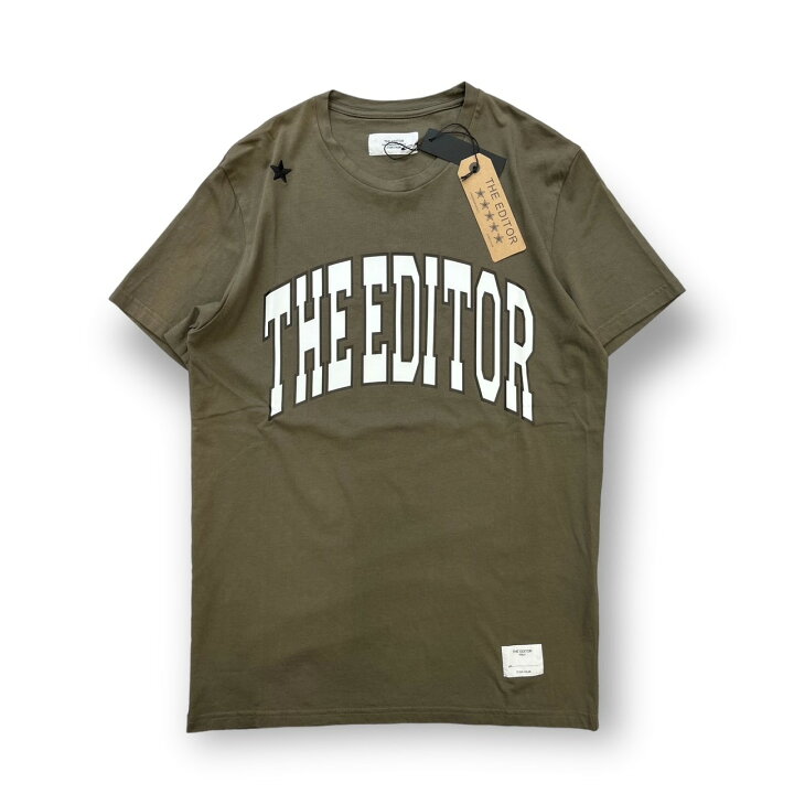 楽天市場】ジ エディター・THE EDITOR カレッジロゴTシャツ 状態C  