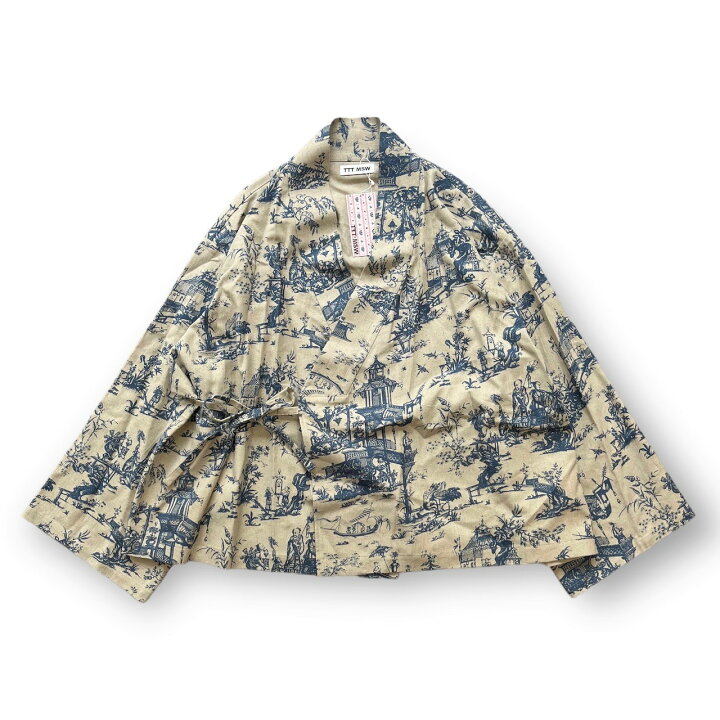 楽天市場】ティー・TTT MSW 22SS Kimono Shirt Jacket 状態SS キモノ 