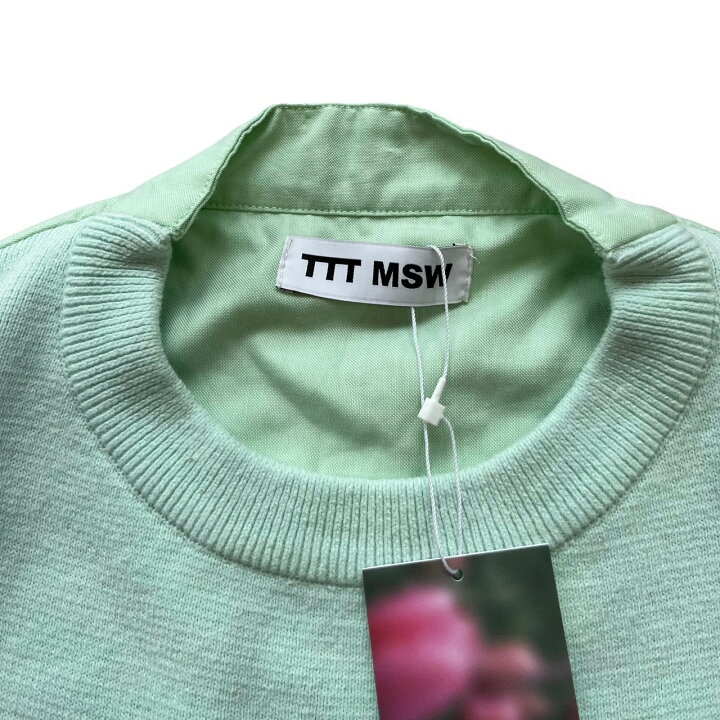 楽天市場】ティー・TTT MSW 21AW Knit Docking Shirt 状態SS ニット 
