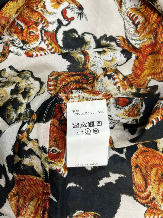 楽天市場】ダイリク・DAIRIKU 22SS Tiger Open Coller Shirt タイガー 