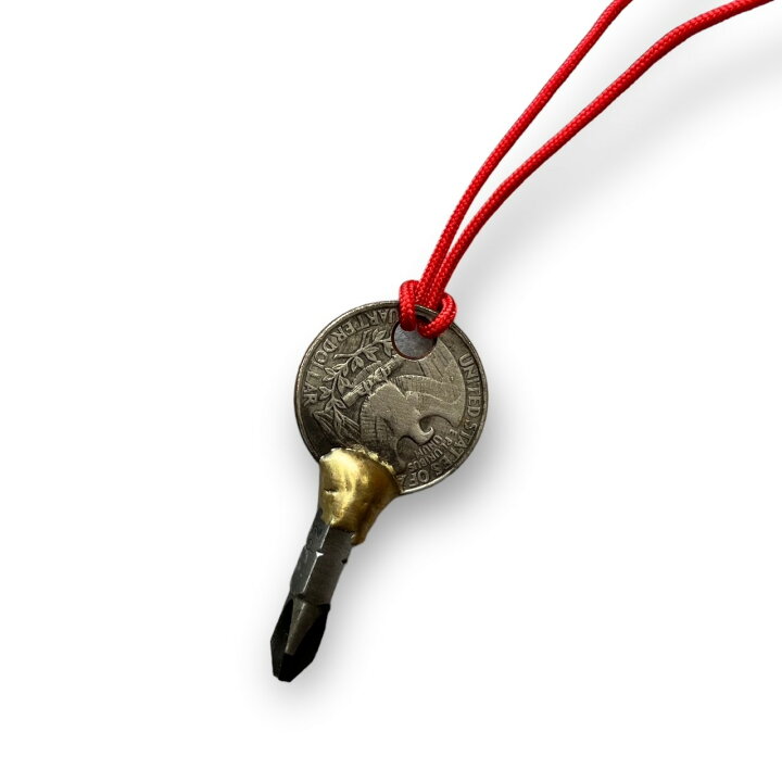 楽天市場】トムサックス・TOM SACHS Quarter Screw Necklace 状態SS  