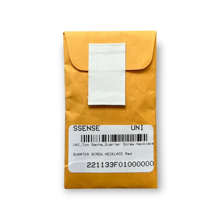 楽天市場】トムサックス・TOM SACHS Quarter Screw Necklace 状態SS  