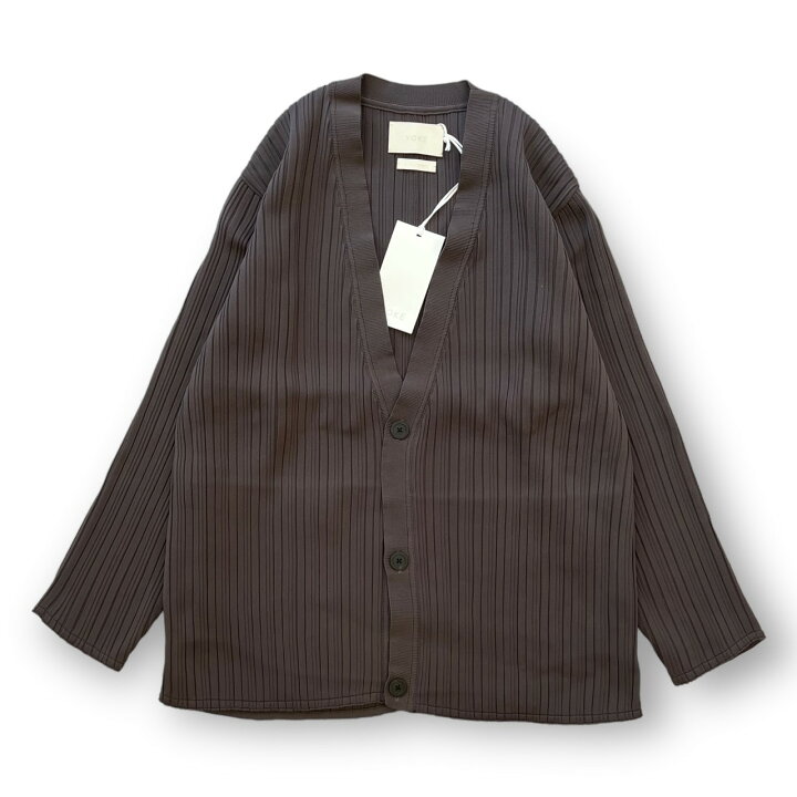 楽天市場】ヨーク・YOKE 22SS Pleated Knit Cardigan 状態SS プリーツ  