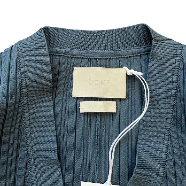 楽天市場】ヨーク・YOKE 22SS Pleated Knit Cardigan 状態SS プリーツ 