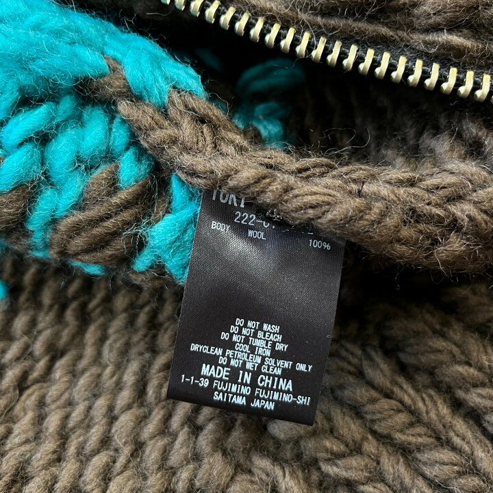 楽天市場】ユウキハシモト・YUKI HASHIMOTO 22AW COWICHAN SWEATER 