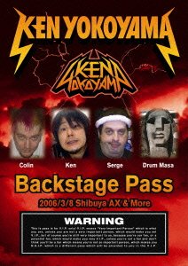 中古 Backstage 海外限定 Pass Ken Yokoyama DVD 【再入荷！】