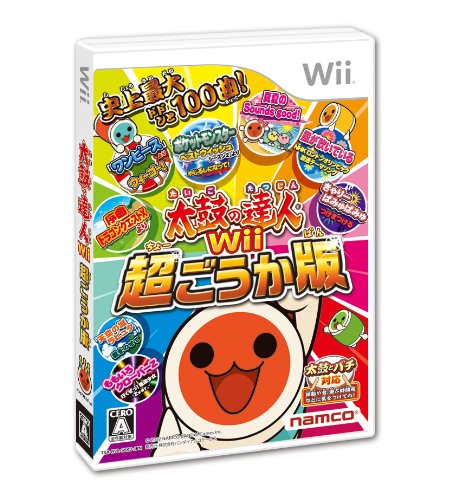 中古 営業 太鼓の達人Wii セール ソフト単品版 超ごうか版