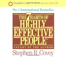 【中古】7 Habits of Highly Effective People (3CD)／Stephen R. Covey
