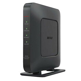 【中古】バッファロー WiFi 無線LAN ルーター WSR-2533DHPLS/NB 11ac ac2600 1733+800Mbps IPv6対応 デュアルバンド 4LDK 3階建向け 簡易パッケージ テレワーク【iPhone13/12/11/iPhone SE(第二世代) メーカー動作確認済み】