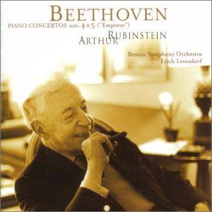 (CD)ベートーヴェン ピアノ協奏曲第4番第5番 「皇帝」／ルービンシュタイン(アルトゥール)、ボストン交響楽団、ベートーヴェン、ラインスドルフ(エーリヒ)