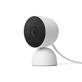 【中古】Google Nest Cam(屋内用/電源アダプター式) GA01998-JP ホワイト ネストカム 1080p