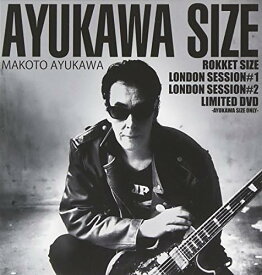 【中古】(CD)AYUKAWA SIZE(DVD付)／鮎川誠、THE ROKKETS