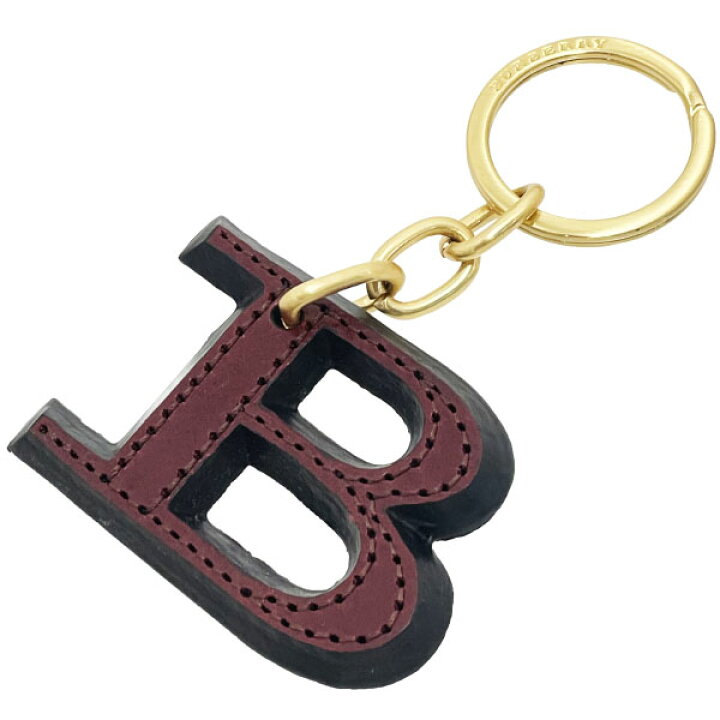 楽天市場】バーバリー キーホルダー Bロゴ キーリング レザー 革  