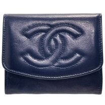 楽天市場】シャネル CHANEL（カラーネイビー）（レディースコイン  