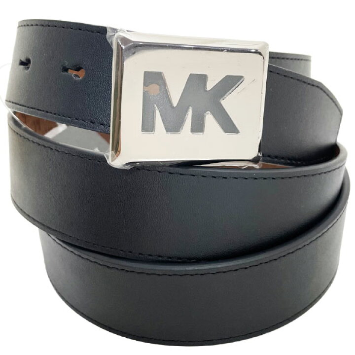 楽天市場】マイケルコース ベルト MK リバーシブルベルト PVC ブラック  