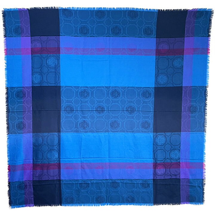 楽天市場】クリスチャン ディオール ショール ロゴ チェック 大判  