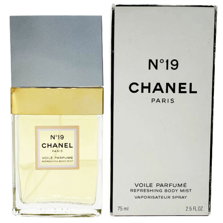 楽天市場】シャネル ボディミスト NO.19 ヴォワル パフメ 75ml CHANEL 