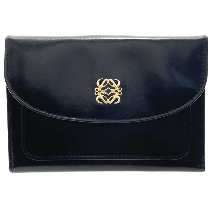 楽天市場】ロエベ 財布 アナグラム ロゴ Wホック財布 レザー 革  