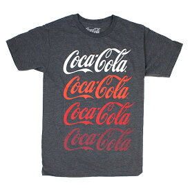 ユニセックス Tシャツ COCA COLA コカ コーラ Tシャツ COKE FOUR WAYS CCXX1 チャコールヘザー