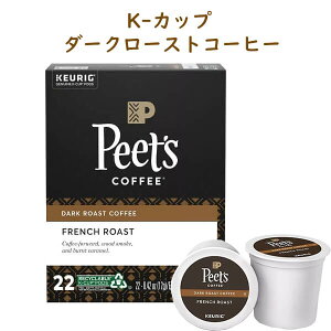 �L���[���O K�J�b�v �t�����`���[�X�g �_�[�N���[�X�g 22�J�b�v���� Keurig K-cup Peet's Coffee �s�[�c�R�[�q�[
