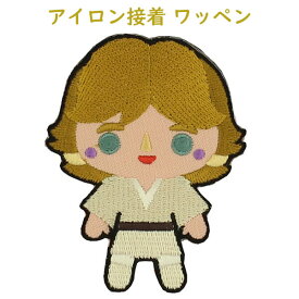 Loungefly【 ラウンジフライ × スターウォーズ / ワッペン ベビーキャラクター / ルーク・スカイウォーカー STAR WARS / ゴールド ×マルチカラー】