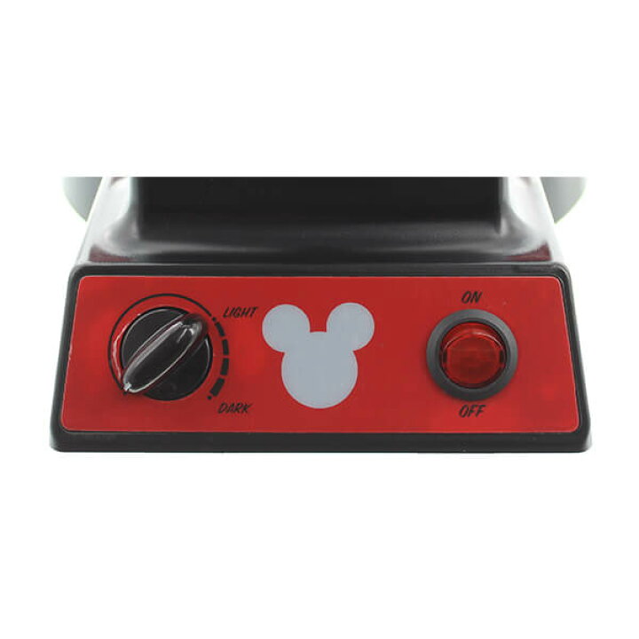 楽天市場 ポイント10倍 ディズニー ミッキーマウス ワッフルメーカー ダブルフリップ 6枚焼き Disney 90周年記念 買付け屋 楽天市場店