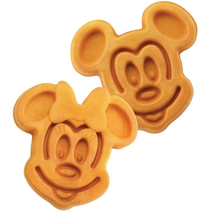 楽天市場】ディズニー ワッフルメーカー 6枚焼き ミッキー & ミニー 