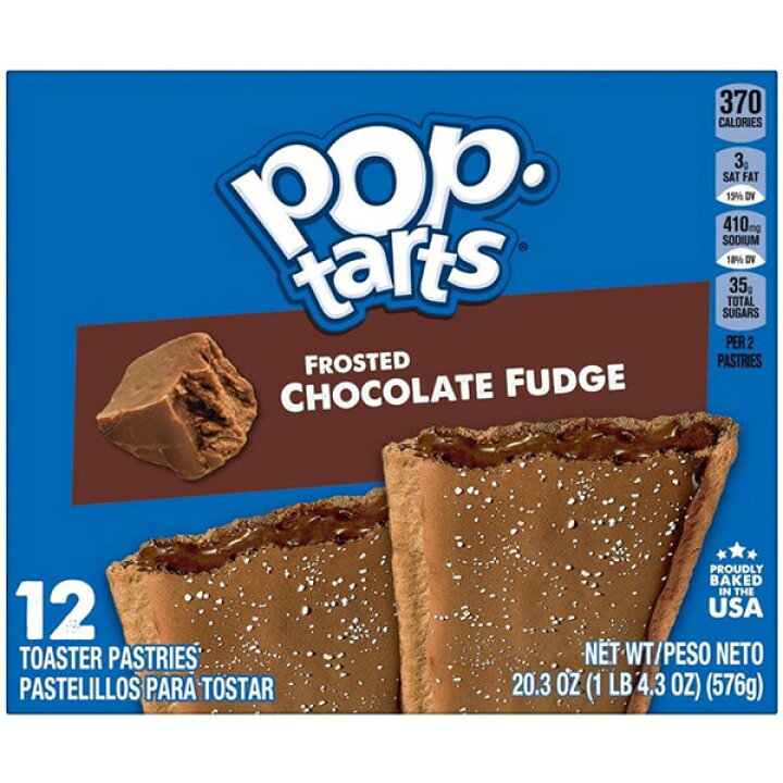 Buy Kellogg'S Pop Tarts Frosted Chocolate Fudge ( 383g / 13.5oz )