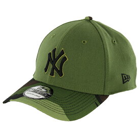 ニューエラ MLB 39Thirty ニューヨークヤンキース 114692792017 野球帽 キャップ オリーブ × 迷彩 New Era メモリアルデイ コレクション