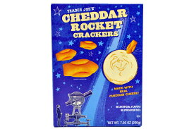 Trader Joe's 【トレーダージョーズ チェダー ロケット クラッカー 7.05 oz(200g)】Cheddar Rocket Crackers