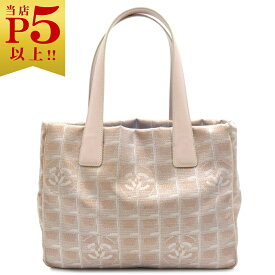 【対象商品Max50％OFF★】シャネル バッグ CHANEL ナイロンxレザー ニュートラベルライン トートバッグPM ココマーク ベージュxピンク JJS03751【6/11 2時迄】