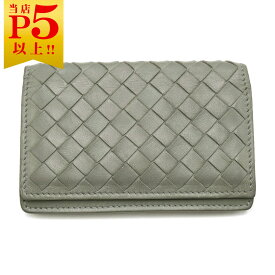 【対象商品Max50％OFF★】ボッテガヴェネタ カードケース BOTTEGA VENETA ナッパ イントレチャート 名刺入れ グレー メンズ 133945 OJ10239【6/11 2時迄】