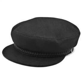 美品 エルメス 帽子 HERMES カシミヤ ドーヴィル キャスケット セリエ サイズ57 ブラック レディース H212009N T-YJH06264