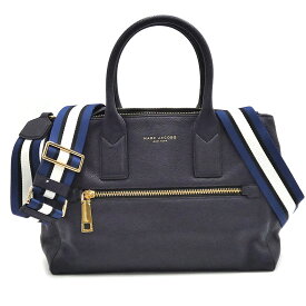 マークジェイコブス バッグ MARC JACOBS 2WAY ゴッサム イースト ウェスト トートバッグ ネイビー M0015466 新品