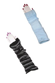 【新入荷】【送料無料 メール便】紫外線対策アームカバー 手袋　UVカット　紫外線カット　日焼け防止　指なし　指抜き　冷房対策