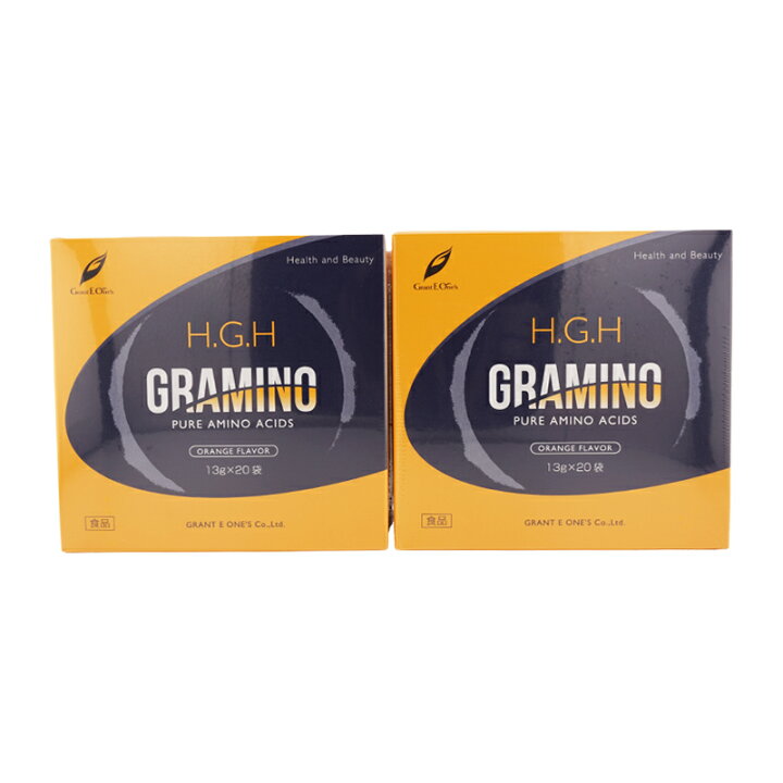 楽天市場】グラントイーワンズ H.G.H GRAMINO 13g 40袋 オレンジ 