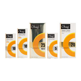 【2024製造】Obagi オバジ[5種類から選べる] C5 C10 C15 C25 セラム 美容液 12ml 15ml 26ml ビタミンC 毛穴 スキンケアロート製薬[ギフトラッピング対応]