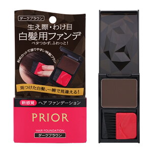 PRIOR �v���I�[�� �w�A�t�@���f�[�V���� �_�[�N�u���E�� �[�݂̂��钃�F 3.6g �є����F�� �����p�t�@���f �����B�� �u���V[�M�t�g���b�s���O�Ή�]