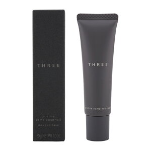 THREE �X���[ �v���X�e�B�[���R���v���N�V�������F�[�� 30g SPF27 PA+++ ���[�L���b�v�x�[�X ���ω��n[�M�t�g���b�s���O�Ή�]