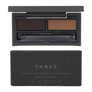 THREE �X���[ �A�h�o���X�h�A�C�f���e�B�e�B �u���E�V�F�[�s���O�f���I[04 �_�[�N�u���E��] ���n �A�C�u���E ���b�N�X �p�E�_�[ [�M�t�g���b�s���O�Ή�]