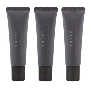 [3��ނ���I�ׂ�]THREE �X���[ ���[�X�I�y���[�^�[�n�C�p�t�H�[�}���X�N���[�� 30g SPF50+ PA++++ ���Ă��~�� �t�@���f�[�V����[�M�t�g���b�s���O�Ή�]